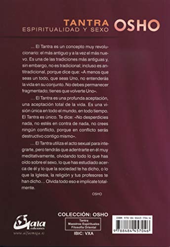 Tantra. Espiritualidad y sexo (Osho)