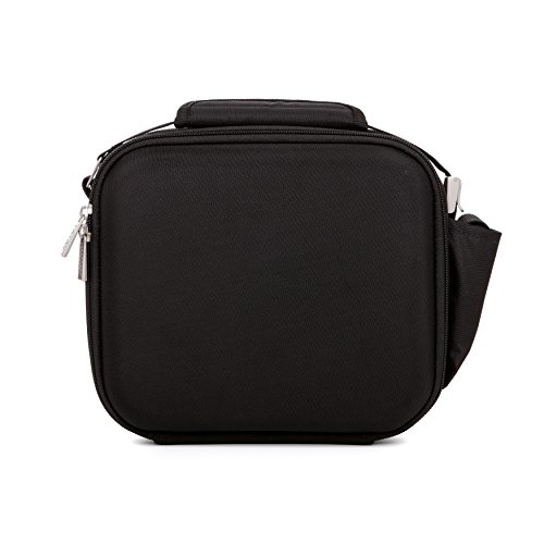 TATAY Urban Food Shell - Bolsa térmica Porta Alimentos con 2 tapers herméticos incluidos, 5,6 litros de capacidad, Poliéster, Negro, 28 x 13.5 x 23.5