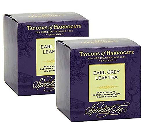 Taylors of Harrogate Earl Grey Leaf Tea - 2 x 125 Gram