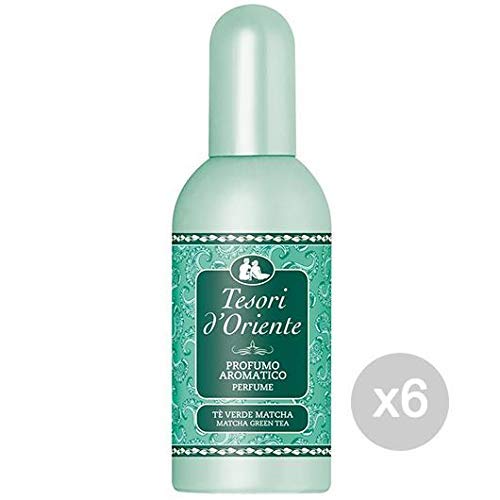 tesori de Oriente Perfume aromático TE Verde matcha, 6 X 100 ML
