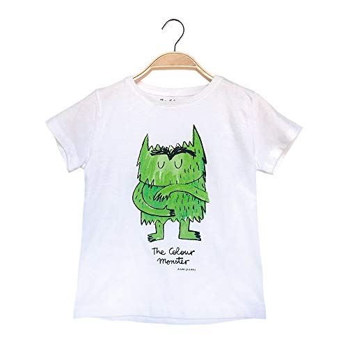 The Colour Monster El Monstruo de Colores, Camiseta (Verde, 6 años)