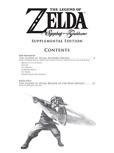 The Legend of Zelda Symphony of the Goddesses (Supplemental Edition): Piano Solos