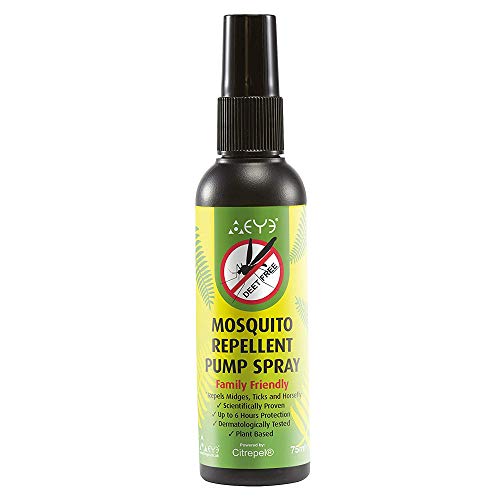Theye Potente repelente de mosquitos natural, sin deet, a base de plantas y sin alcohol 75 ml