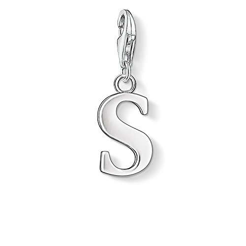 Thomas Sabo - Charm con Cierre para Mujer de Plata de Ley 925/1000