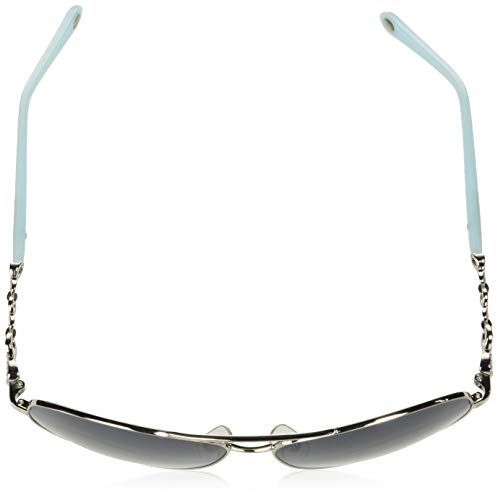Tiffany & Co. 0TY3049B 60019S 58 Gafas de sol, Plateado (Silver/Azuregradientbluee), Mujer