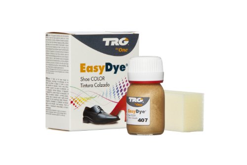 Tinte para calzado y complementos de piel TRG Easy dye # 407 Oro brillante 25ml