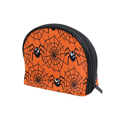 TIZORAX - Bolsa organizadora de viaje para Halloween, diseño de arañas y redes