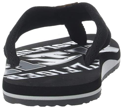 Tommy Hilfiger Essential TH Beach Sandal, Chanclas para Hombre, Negro (Black 990), 42 EU