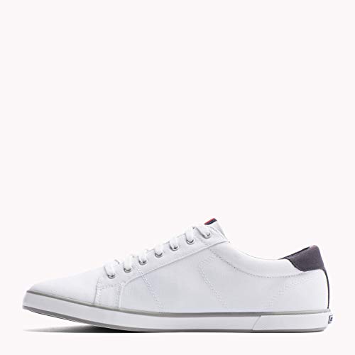 Tommy Hilfiger H2285ARLOW 1D, Zapatillas para Hombre, Blanco Bianco, 42 EU