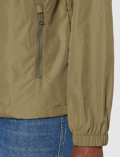 Tommy Hilfiger Tjw Chest Logo Windbreaker Chaqueta, Verde (Olive Tree Msq), 42 (Talla del Fabricante: X-Large) para Mujer