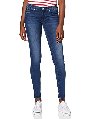 Tommy Jeans Mujer Low Rise Sophie Jeans, Azul (Niceville Mid Stretch 911), W34/L34