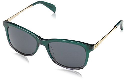 TOUS STO918-540GRG Gafas de sol, Shiny Dark Green, 54 para Mujer