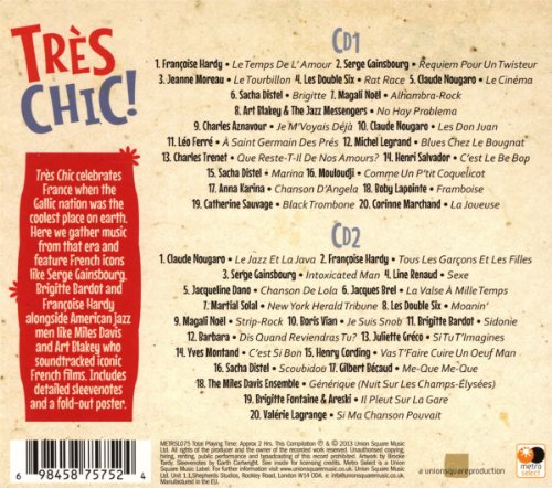 Très Chic! French Cool From Paris To The Cote D'Azur (2 CDs)