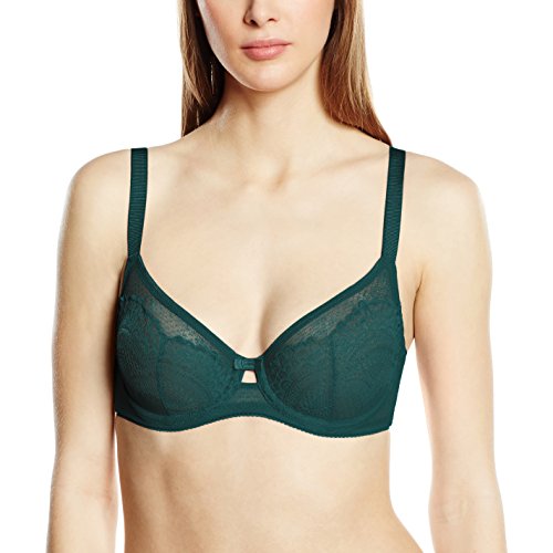 Triumph Beauty-Full Darling W02, Sujetador para Mujer, Verde (Vert Pin), 80D