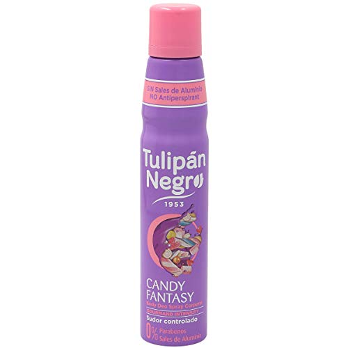 TULIPAN DEO T Negro SP 200 ML SENS Candy, Talla única