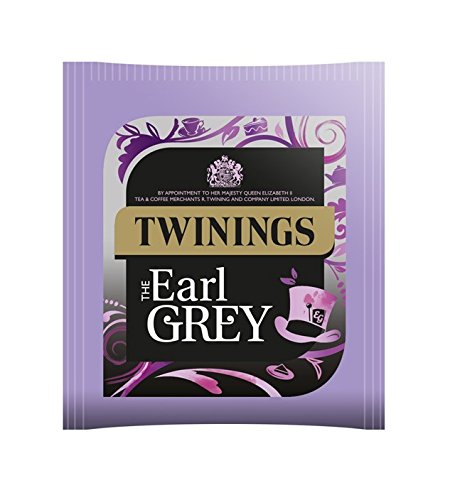 Twinings Earl Grey 50 bolsitas de té envueltas individualmente por caja