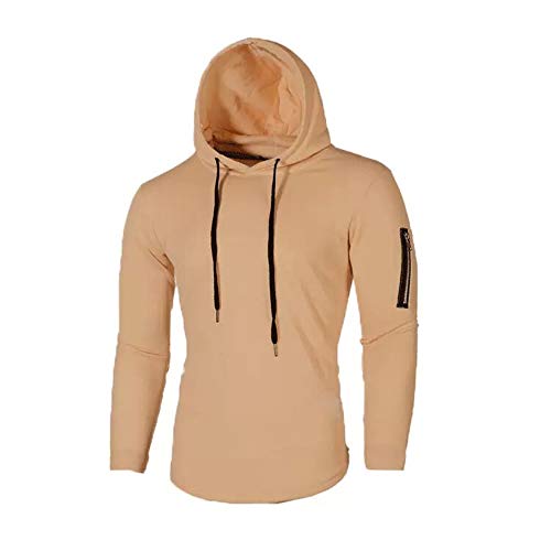 UMore Hombres Sudaderas con Capucha Outwear Tapas Men's Casual Hooded Sweatshirts Outwear Tops