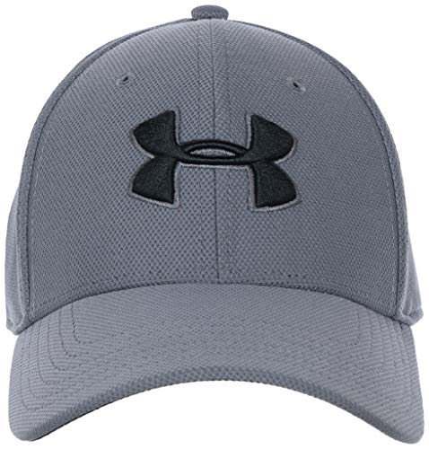 Under Armour Men's Blitzing 3.0 Cap Gorra, Hombre, Gris (Graphite/Black/Black 040), L/XL