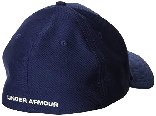 Under Armour UA Blitzing 3.0 Gorra para Hombre, Gorra con Visera Transpirable, cómoda Gorra Deportiva para Hombre con Banda de transpiración, Midnight Navy/Graphite/White (410), L/XL