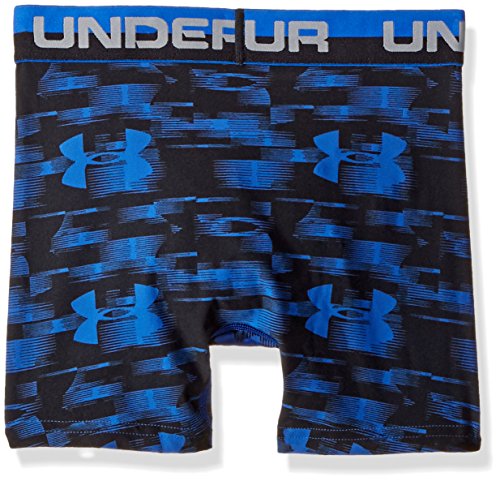 Under Armour Under Armour Big Boys '2 Pack Performance Boxer Briefs, Ultra Blue / Black, YXS