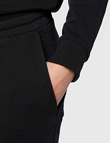 Urban Classics Ladies Long Sleeve Terry Jumpsuit Mono Largo, Negro (Black 00007), M para Mujer