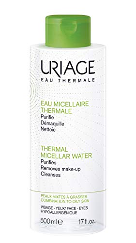 Uriage Agua Termal Micelar Desmaquillante Pieles Mixtas A Grasas 500ml