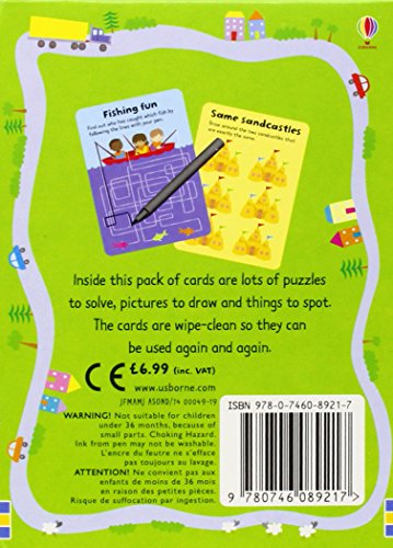 Usborne Activity Cards. 100 Things for Little Children to Do on a Journey (Activity and Puzzle Cards)