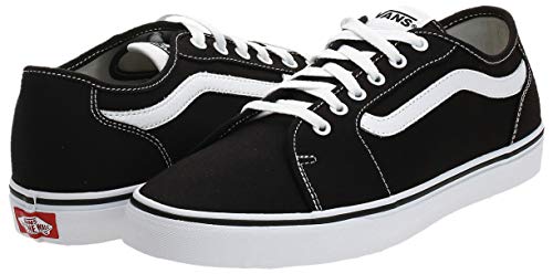 Vans Filmore Decon, Zapatillas para Hombre, Negro (Canvas) Black/White 187), 42.5