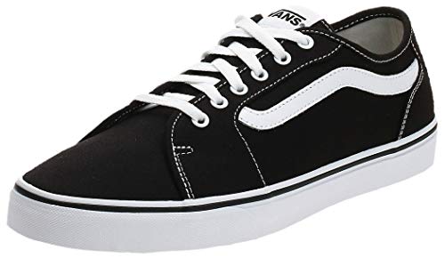 Vans Filmore Decon, Zapatillas para Hombre, Negro (Canvas) Black/White 187), 42.5