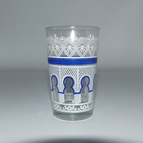 vasos orientales de menta vaso de té Marruecos decoración árabe - 905087-0152