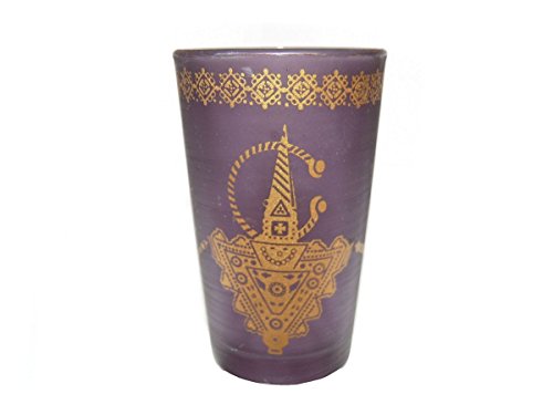 vasos orientales de menta vaso de té Marruecos decoración árabe - 905087-0168