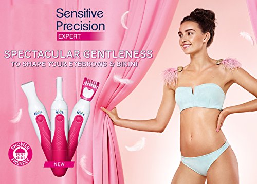 Veet Precision - Recortador eléctrico para mujer, sensible