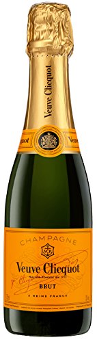 Veuve Clicquot - Champagne brut Yellow Label Envelope botellín, 375 ml