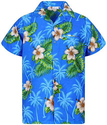 V.H.O. Funky Camisa Hawaiana, SmallFlower, lightorange, L