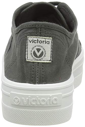 Victoria Barcelona Lona Tintada, Zapatillas Unisex Adulto, Gris (Plomo 15/38), 38 EU