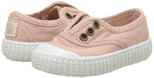 Victoria Inglesa Lona Tintada Puntera, Zapatillas Unisex bebé, Beige (Ballet), 20 EU