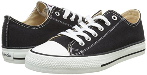 Victoria Zapato Basket Autoclave, Zapatillas Unisex Adulto, Negro (Negro 10), 39 EU