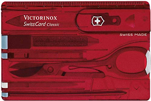Victorinox V07333.T3B1 Carta Svizzera Liteblist, Rojo, M