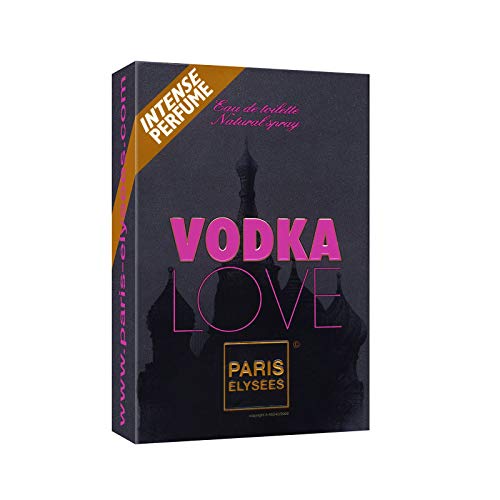 Vodka Love Agua de perfume para mujeres Eau de toilette Paris Elysees Vaporizador 100 ml Afrutado