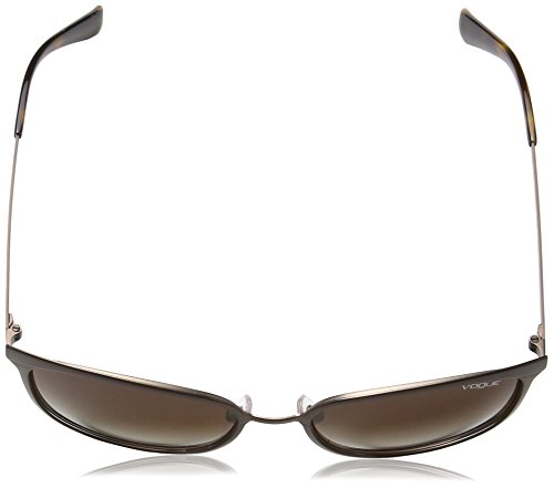 Vogue 0Vo4002S Gafas de sol, Matte Brown Burnt, 55 para Mujer