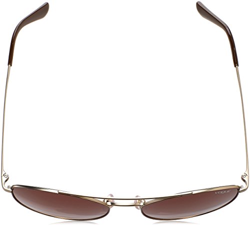 Vogue 0Vo4023S Gafas de sol, Matte Brown/Pale Gold, 56 para Mujer