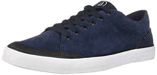 Volcom Leeds Suede Shoe, Zapatillas de Skateboard para Hombre, Azul (Navy Nvy), 39 EU