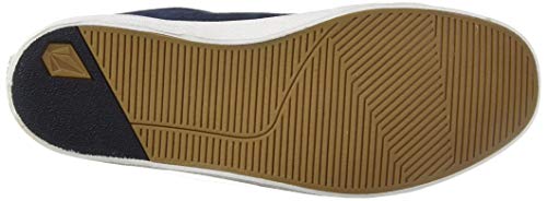 Volcom Leeds Suede Shoe, Zapatillas de Skateboard para Hombre, Azul (Navy Nvy), 39 EU