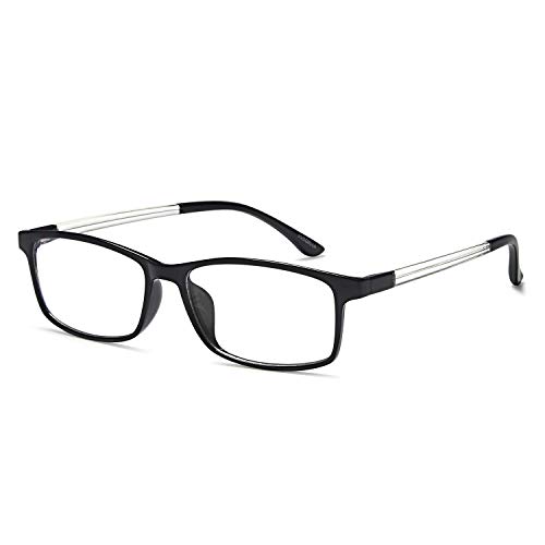 VVDQELLA Gafas Presbicia Hombre/Mujere Montura en TR90 Ultra Ligeras y Sólidas Filtro Luz Azul Contra UV Reading Glasses 2.5 para PC, Phone, TV, iPad