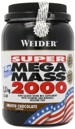 Weider Mega Mass 2000 Chocolate - 1500 gr