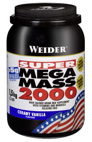 Weider Mega Mass 2000 Vainilla - 1500 gr