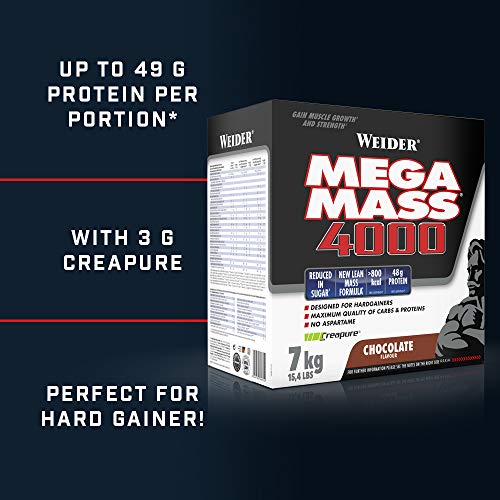 Weider Mega Mass 4000 Chocolate - 7000 gr