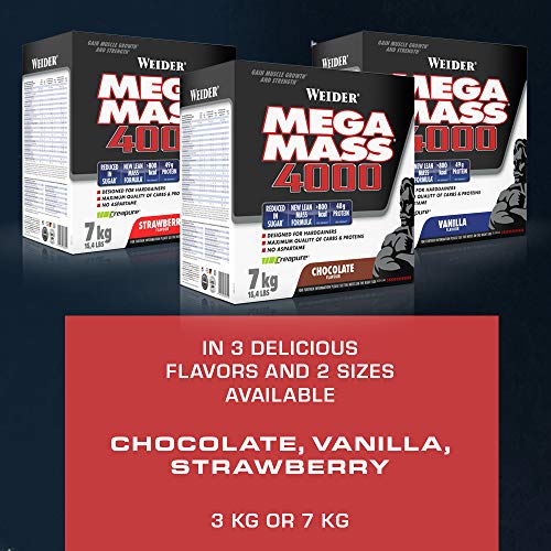 Weider Mega Mass 4000 Chocolate - 7000 gr