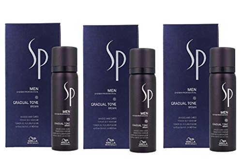 Wella SP Men Gradual Tone marrón Juego de 3 x (60ml + 30 ml)