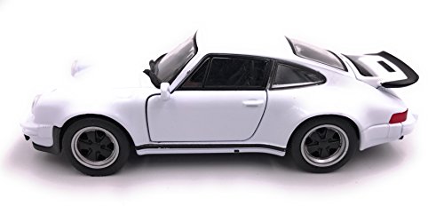 Welly Producto de Licencia de automóvil Modelo Porsche 911 Turbo 930 1975 1: 34-1: 39 Blanco